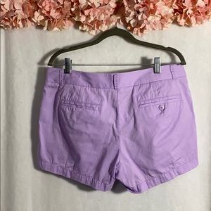 J. Crew Shorts - J Crew Lavender Chino Broken -in short size 8 J. Crew Shorts - J Crew Lavender Chino Broken -in short size 8